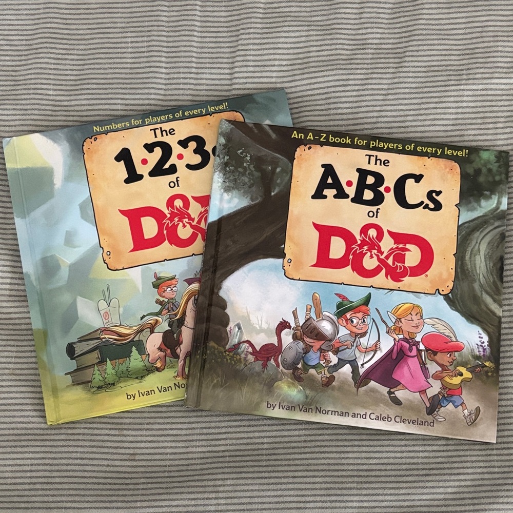 The ABCs and 123s of D&D Kids Book Set